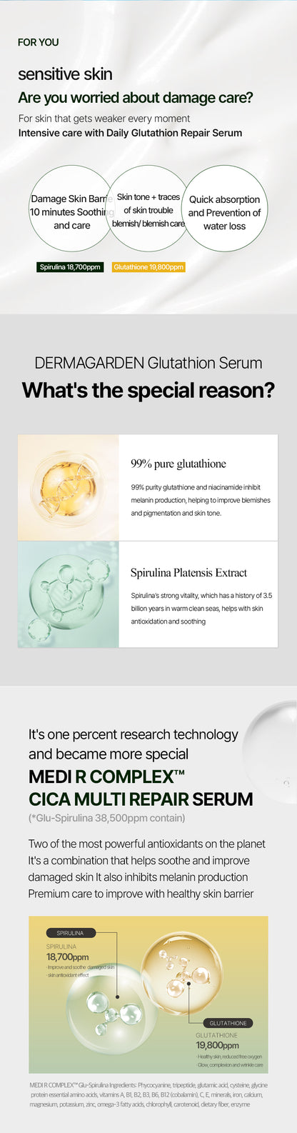 Dermagarden Glutathione Serum
